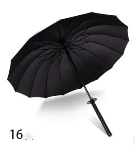 Straight Handle Windproof Umbrella Man Anime Big Umbrella