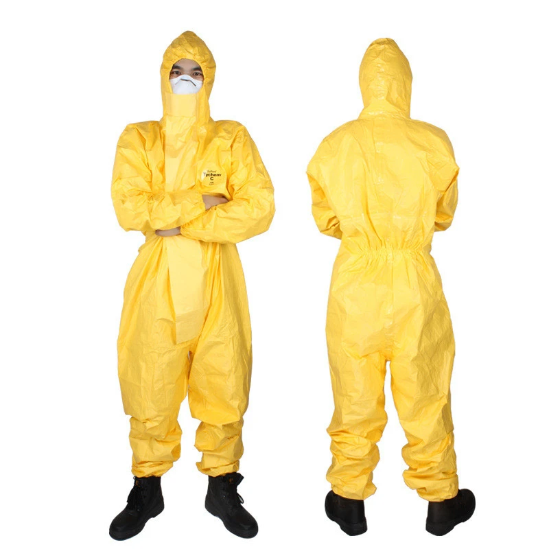 Tychem C-grade Anti Acid And Alkali Experimental Protective Clothing