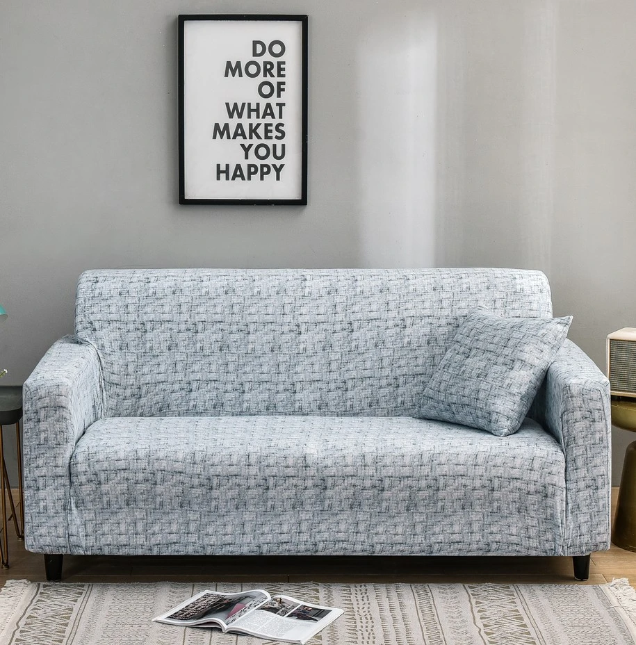 Home Fashion Simple Printing Stretch Sofa Cover