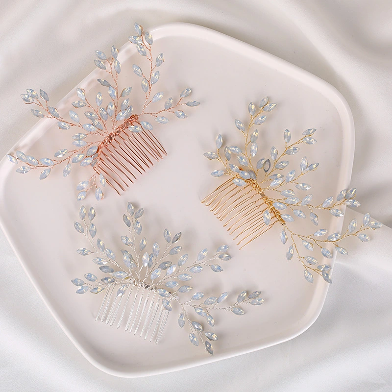 Sweet Diamond Wedding Dress Comb Accessories