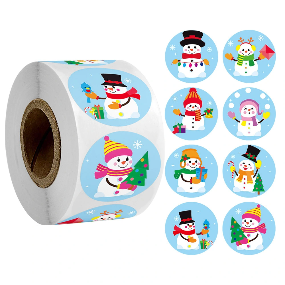 Christmas Holiday Decoration Gift Series Sticker Labels