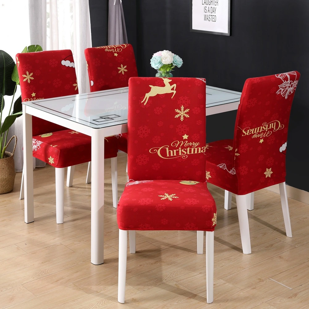 Home Elastic Chair Cover European-style One-piece Chair Cushion Wedding Hotel Seat Cover