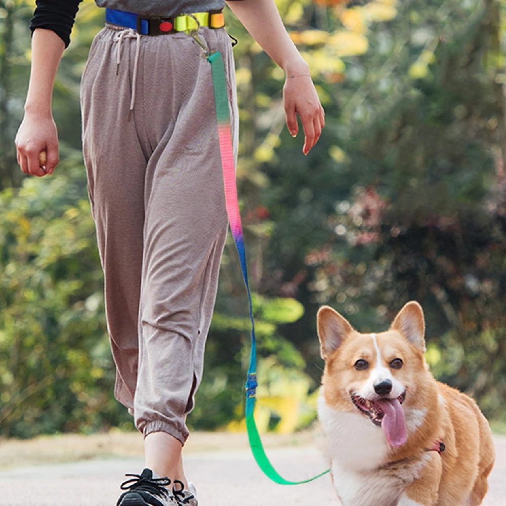 Pet Shoulder Type Traction Rope Frees Both Hands