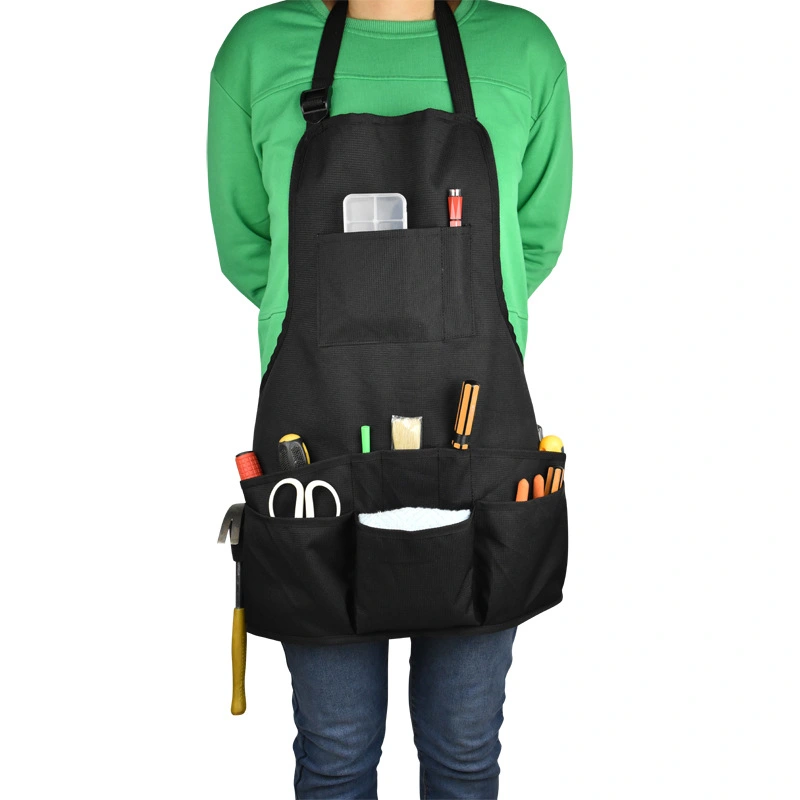 Tool Apron Multi Pocket Cleaning Waist Bag Bib