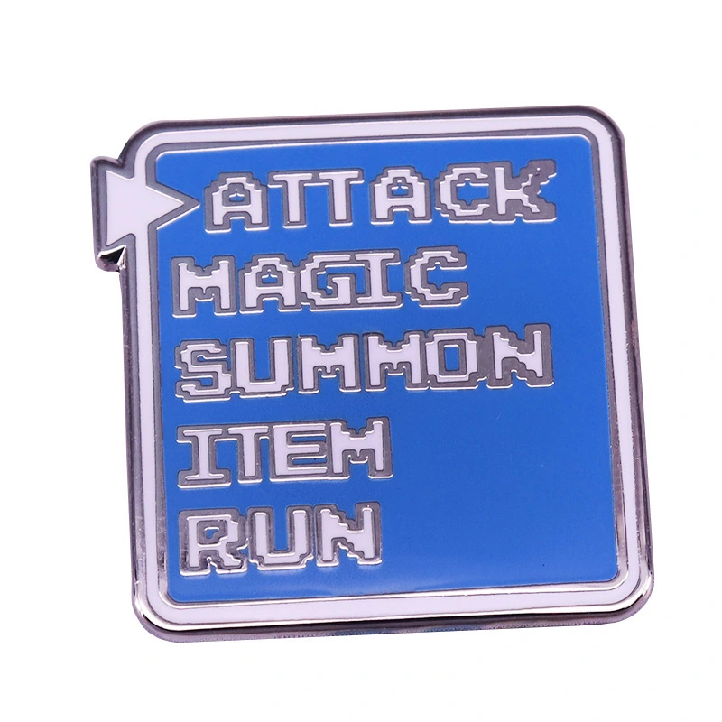 Final Fantasy Attack Battle Bar Pin Game Badge