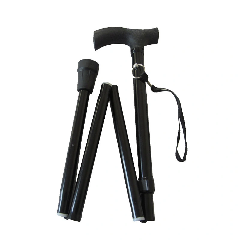 Aluminum Alloy Five Section Folding Crutch