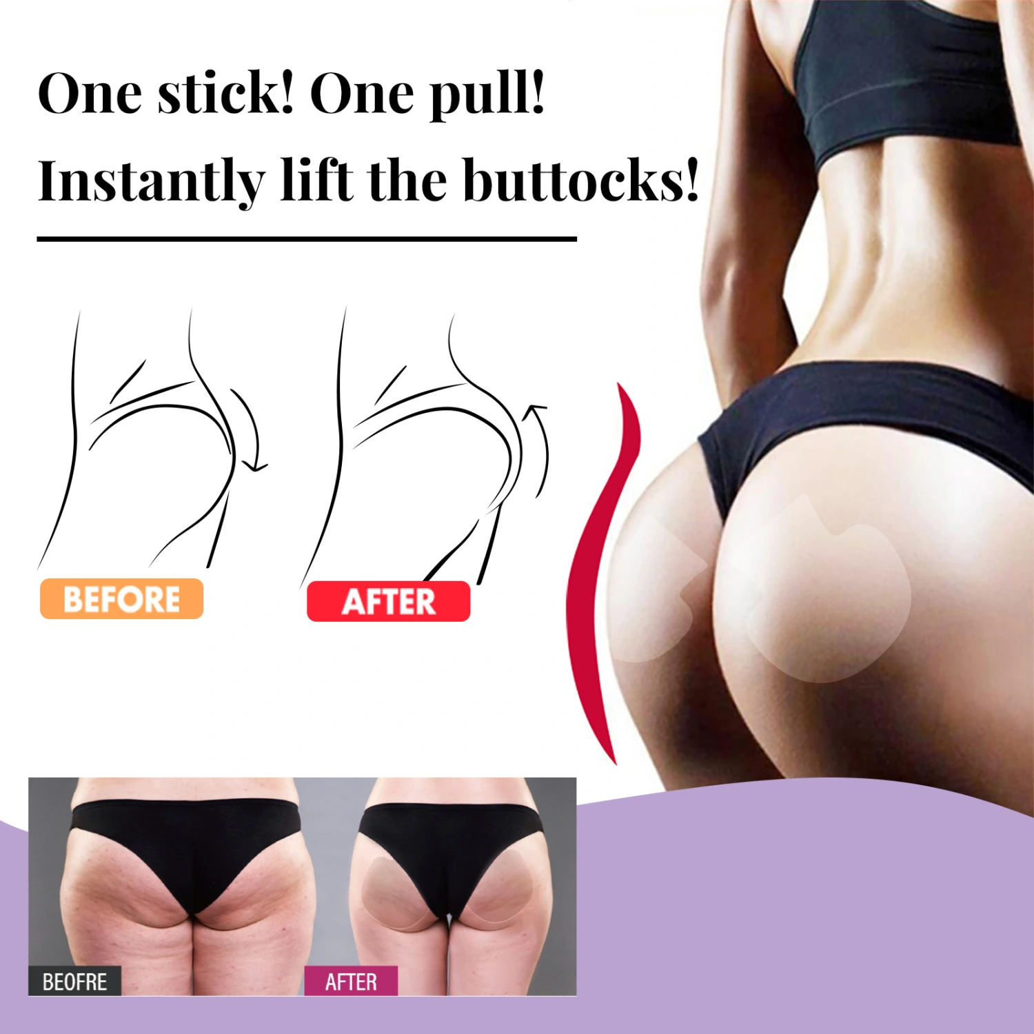 Hip Pull-ups For Contouring And Contouring