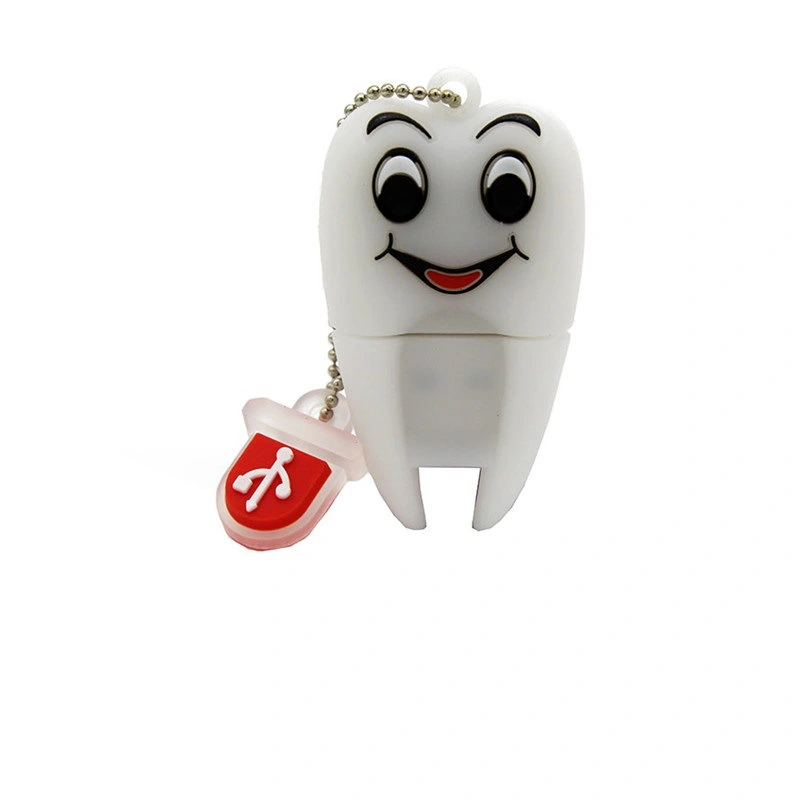 Silicone Teeth PVC Soft Rubber U-disk Creative Gifts