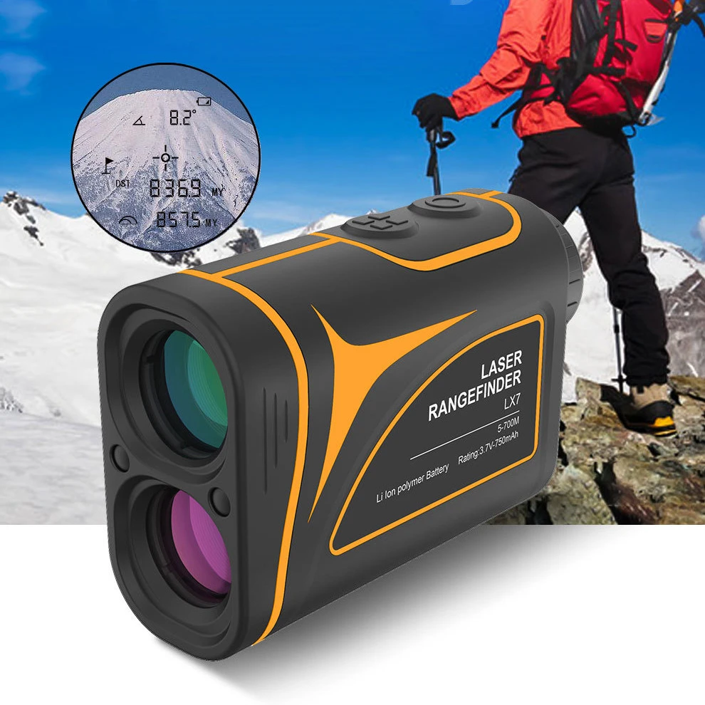 Golf Ballistic Compensated Handheld Laser Telescope Rangefinder