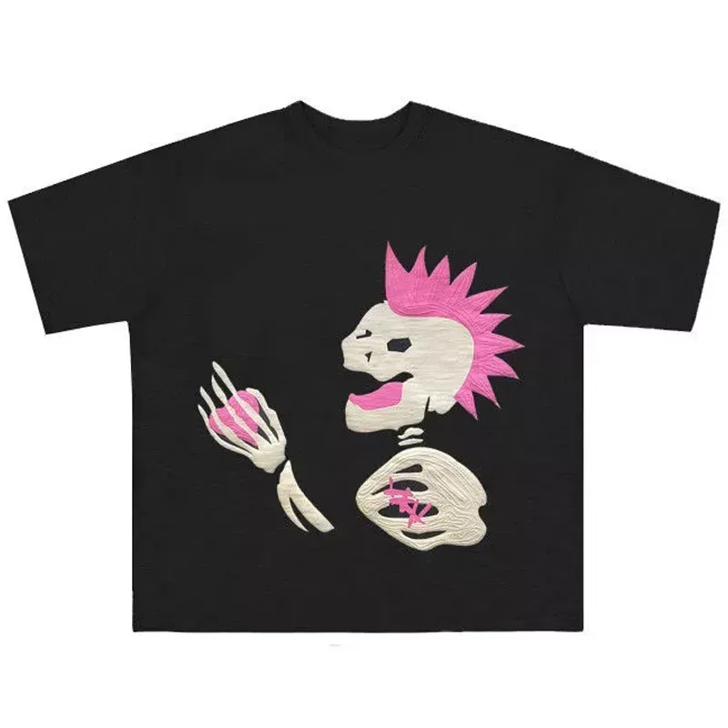 Digital Printed Men's Short Sleeve Casual T-shirt