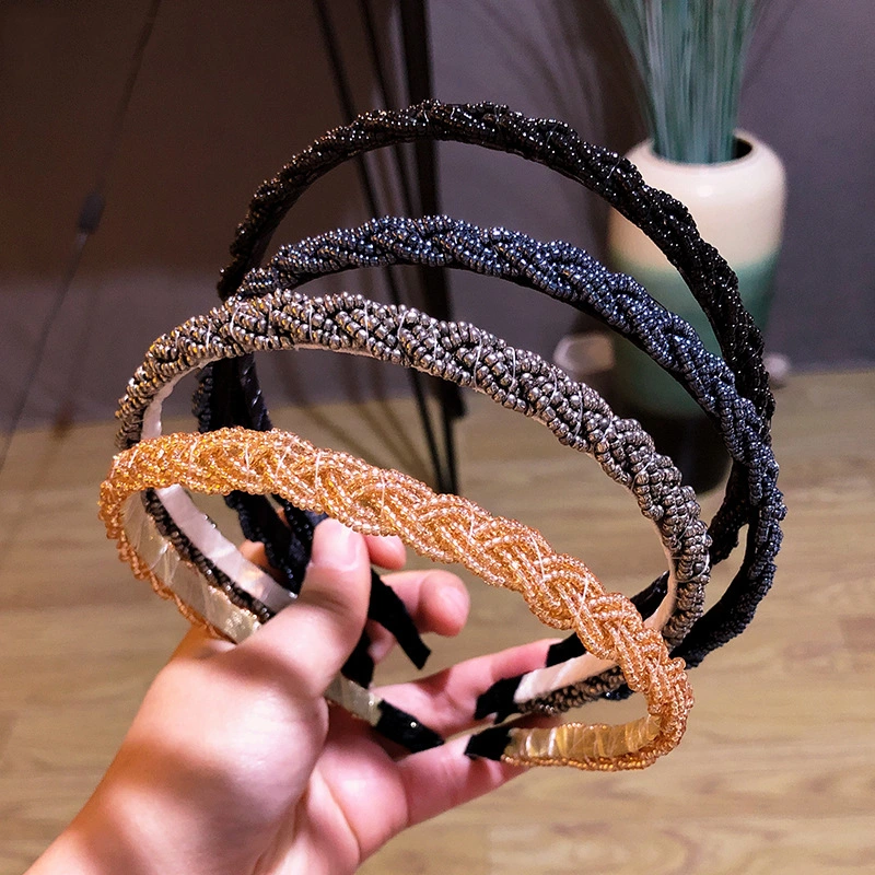 Korean Crystal Headband Online Celebrity Twist