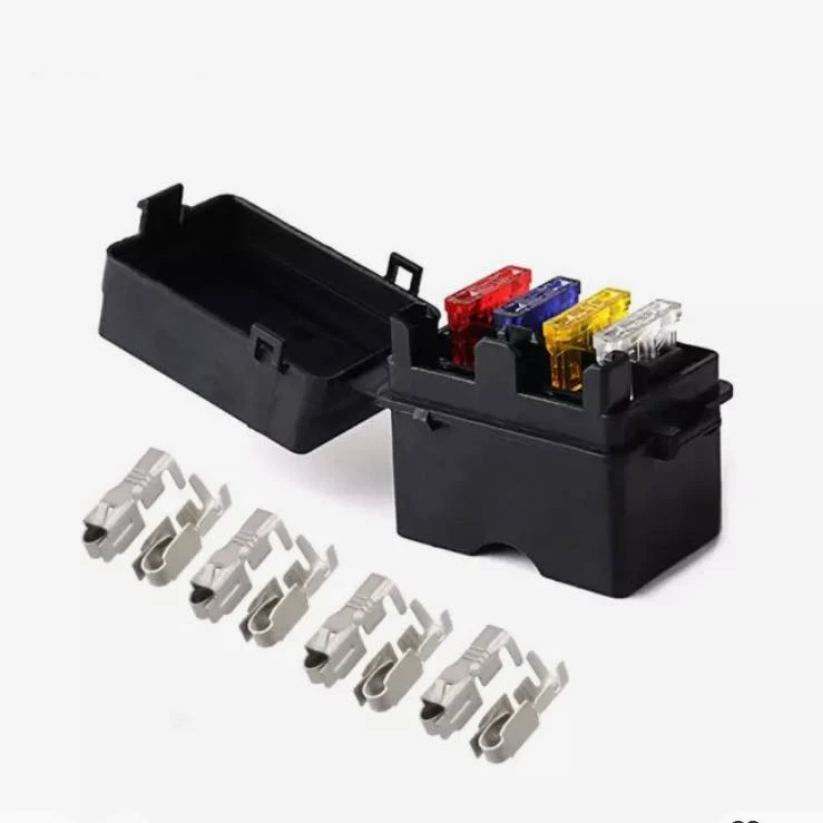 Assembly 4-way Auto Fuse Box Retrofit Accessories