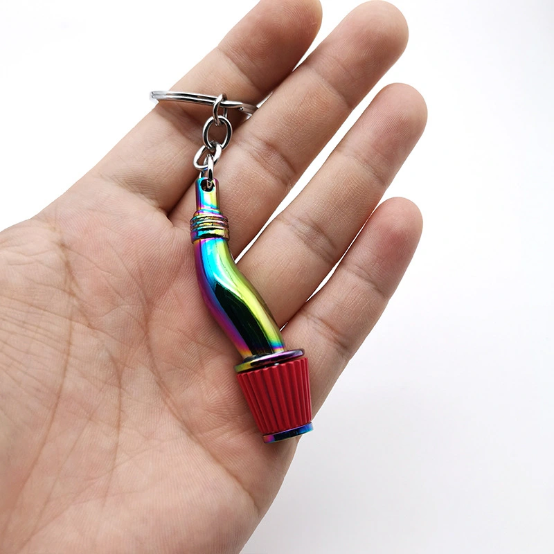 Colorful Electroplating Zinc Alloy Key Ring