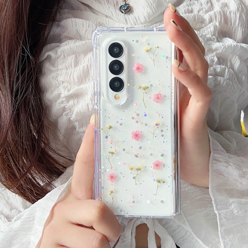 Shattered Phone Case Folding Screen Anti-drop Cover