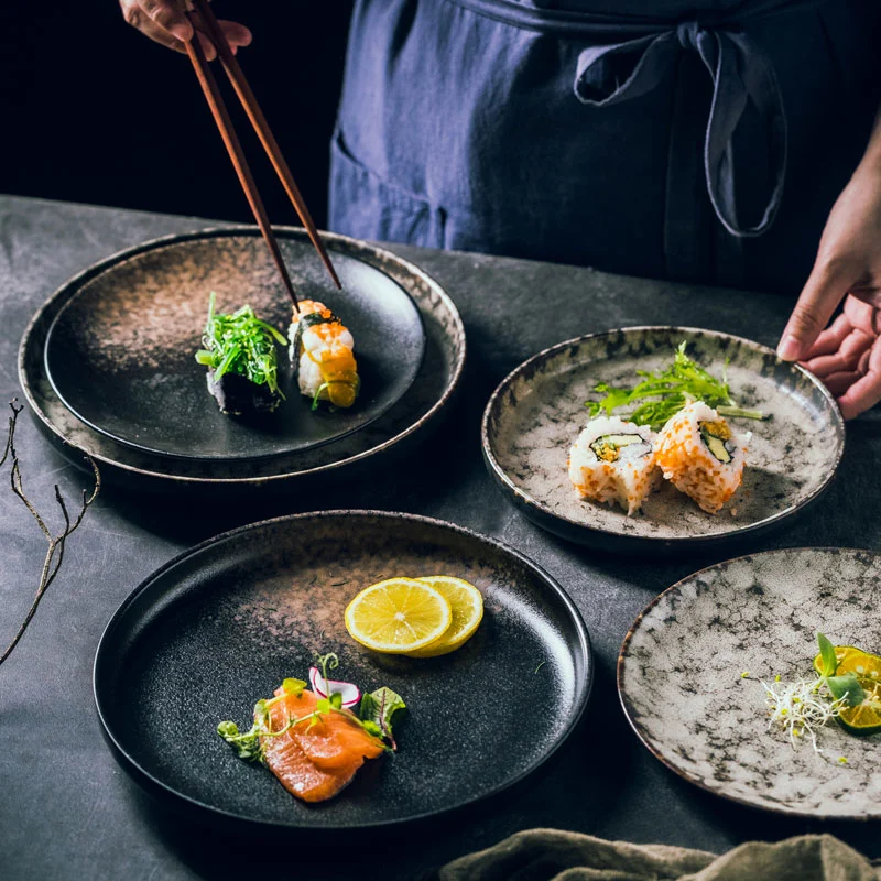 New Japanese Breakfast Dish Ceramic Tableware