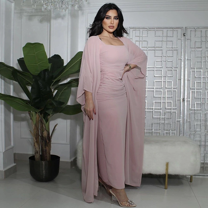 Fashion Soft Loose Fitting Dress Two Piece Women's Wear