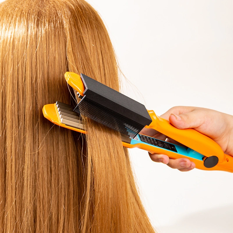 Use Electric Splint To Straighten Hair Matching Tools