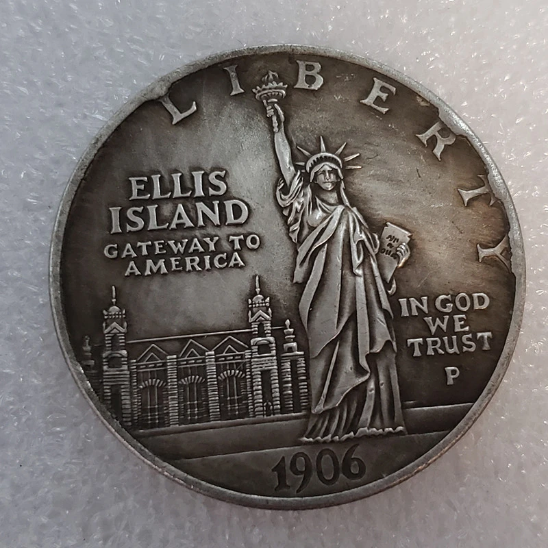 Silver-plated Brass Makes Old Silver Dollars