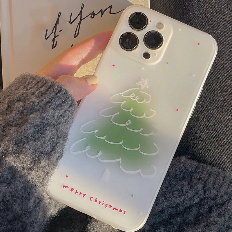 Christmas Phone Case Is Completely Transparent