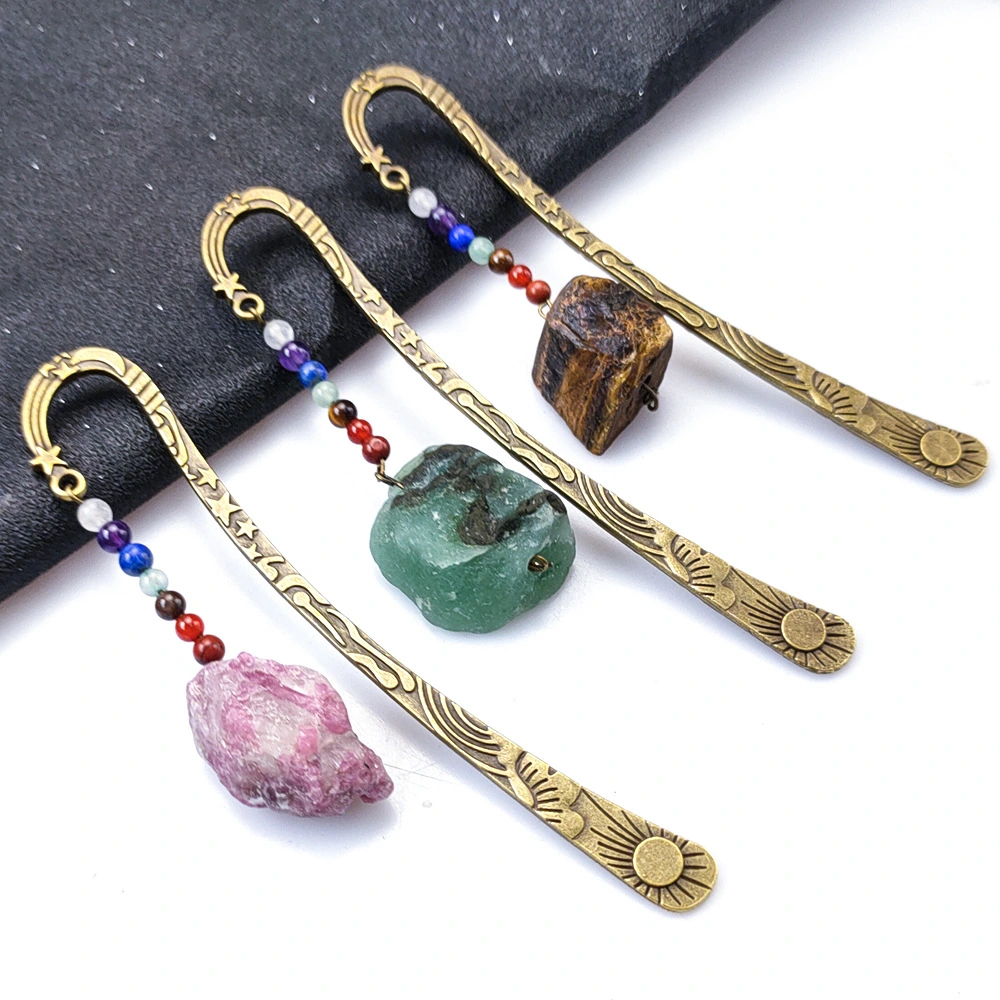 Original Crystal Stone Bookmark Jade Creativity