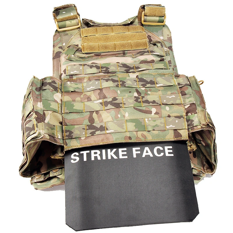 Tactical Steel Plate Protection Outdoor Self-defense Weight Bearing Chest Protector