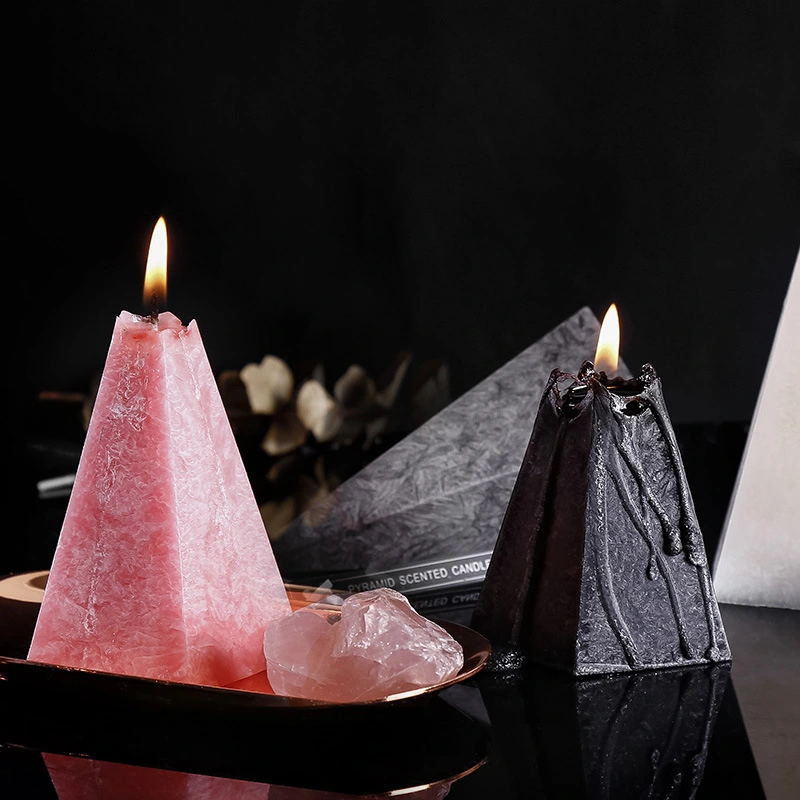 Nordic Geometric Cone Essential Oil Incense Candle