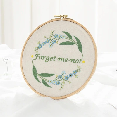 Hand Embroidered Diy Love Fabric Three-dimensional Ribbon Painting