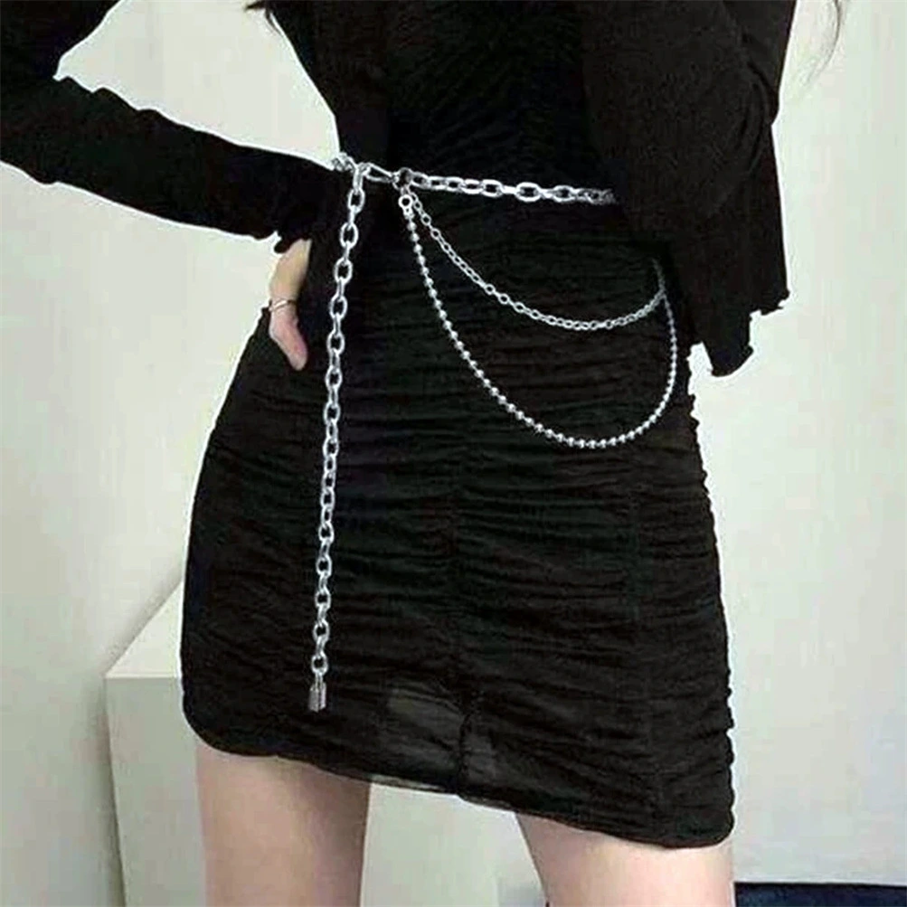 Women's Fashion Retro Trend Padlock Waist Chain