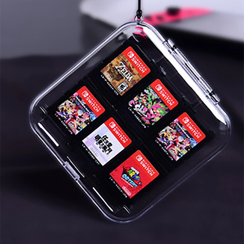 Transparent Game Card Storage Box