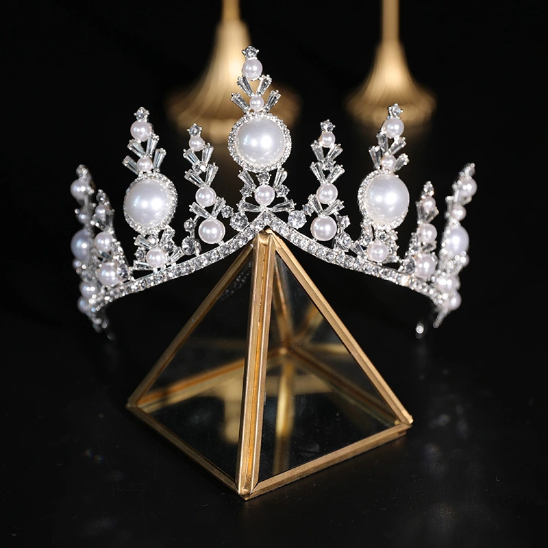 New European And American Grand Bride Crown Headwear