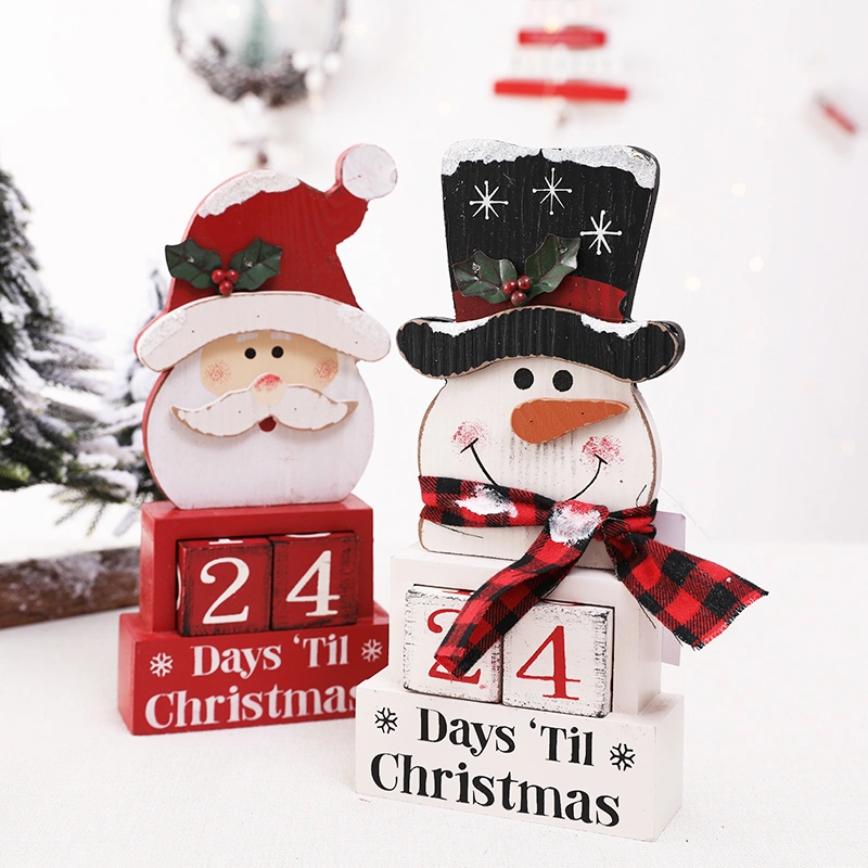 Christmas Table Decoration Creative Pendant Calendar Decorations