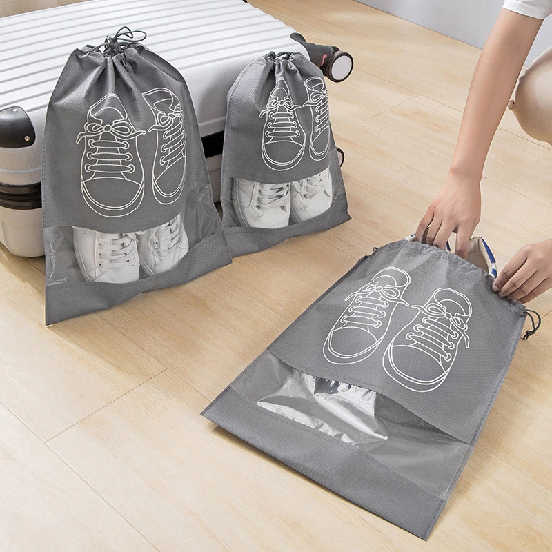 Non Woven Drawstring Shoe Storage Bag