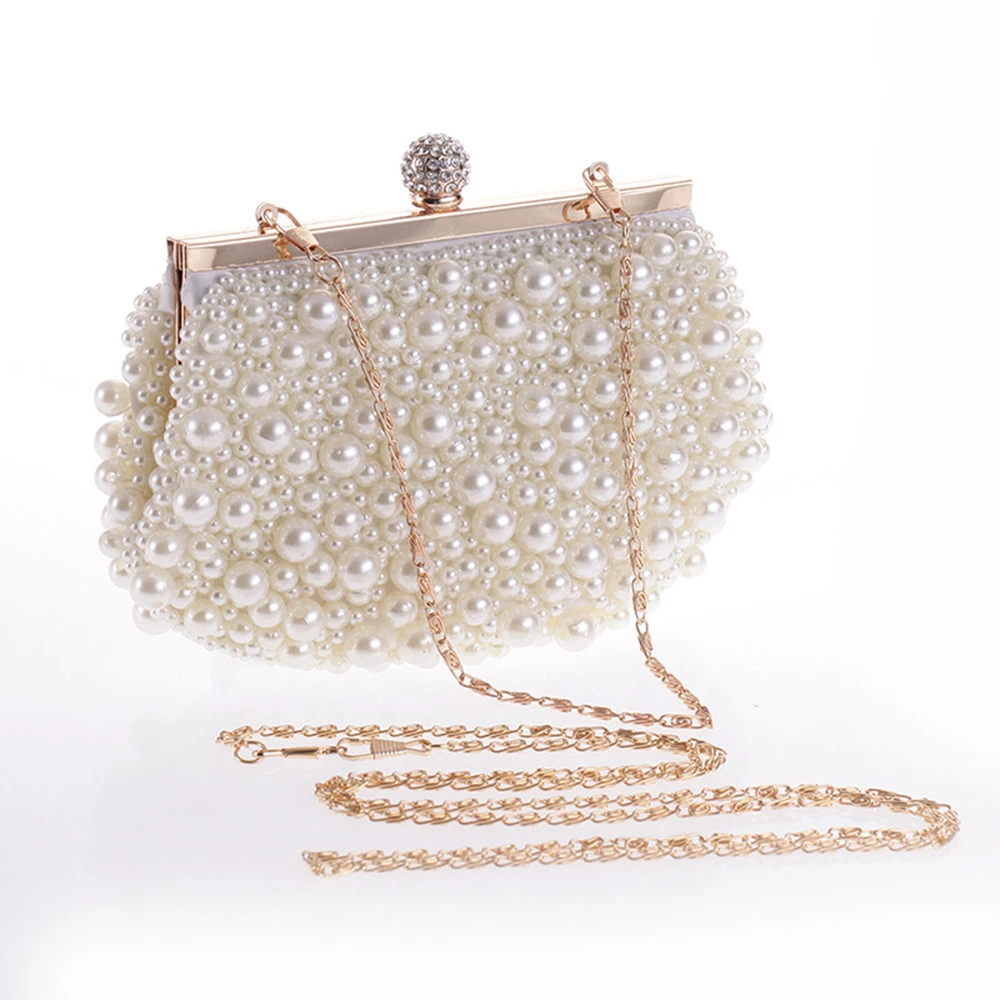 Handcrafted Beaded Embroidered Featured Evening Bag