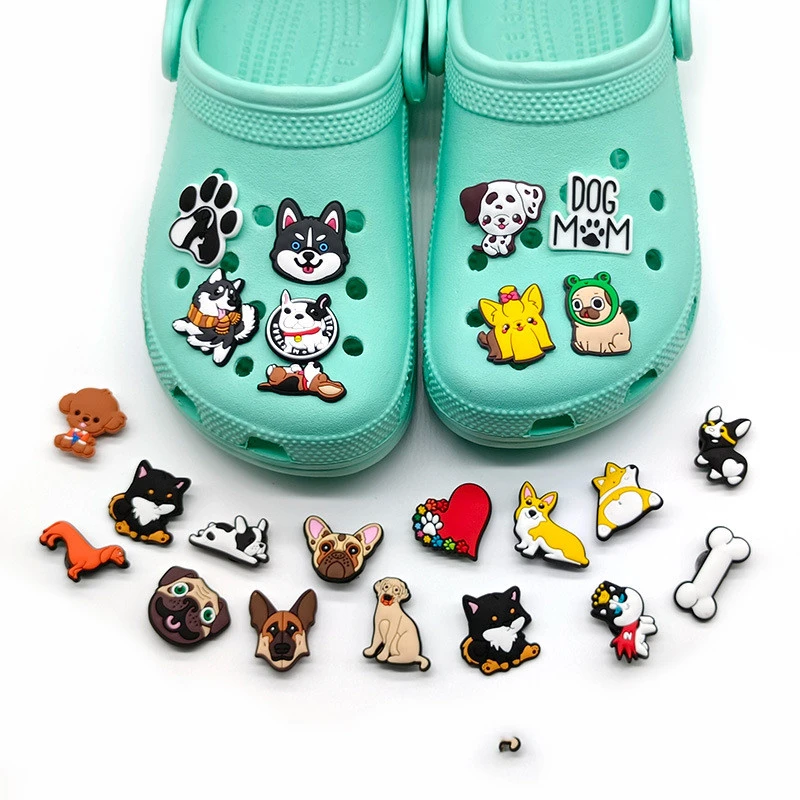 New Animal Hole Shoes Accessories PVC Buckle