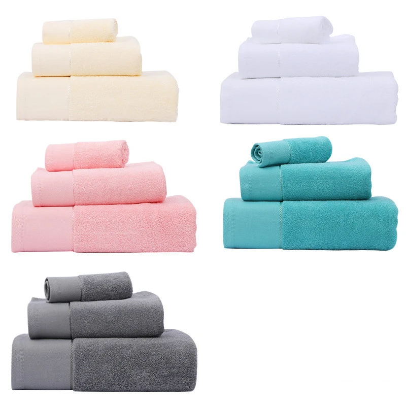 Cotton Towel 4-piece Water Absorbing Gift Towel Bath Towel Set