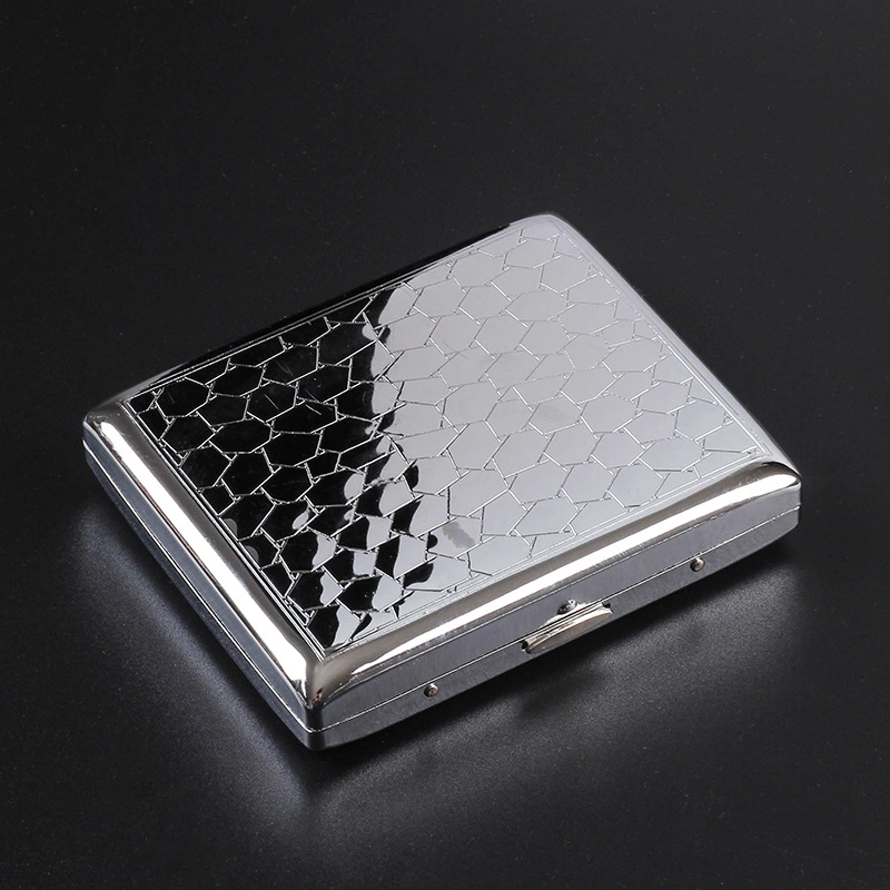 Anti-pressure Metal Cigarette Box Cigarette Holder