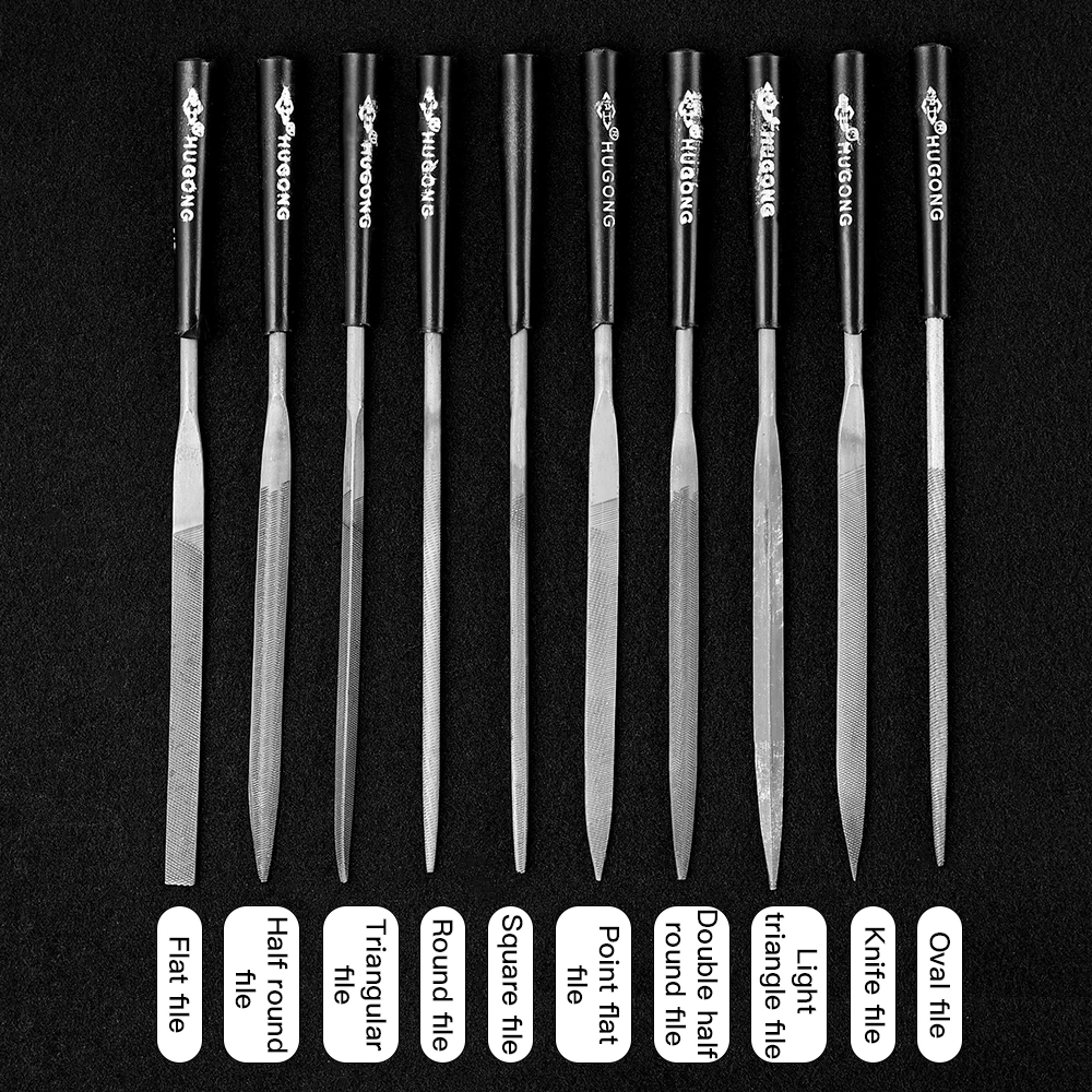 Plastic Handle Assorted File Metal Grinding File