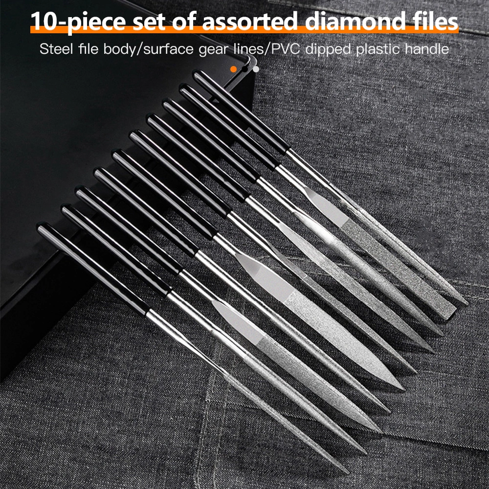 Plastic Handle Assorted File Metal Grinding File