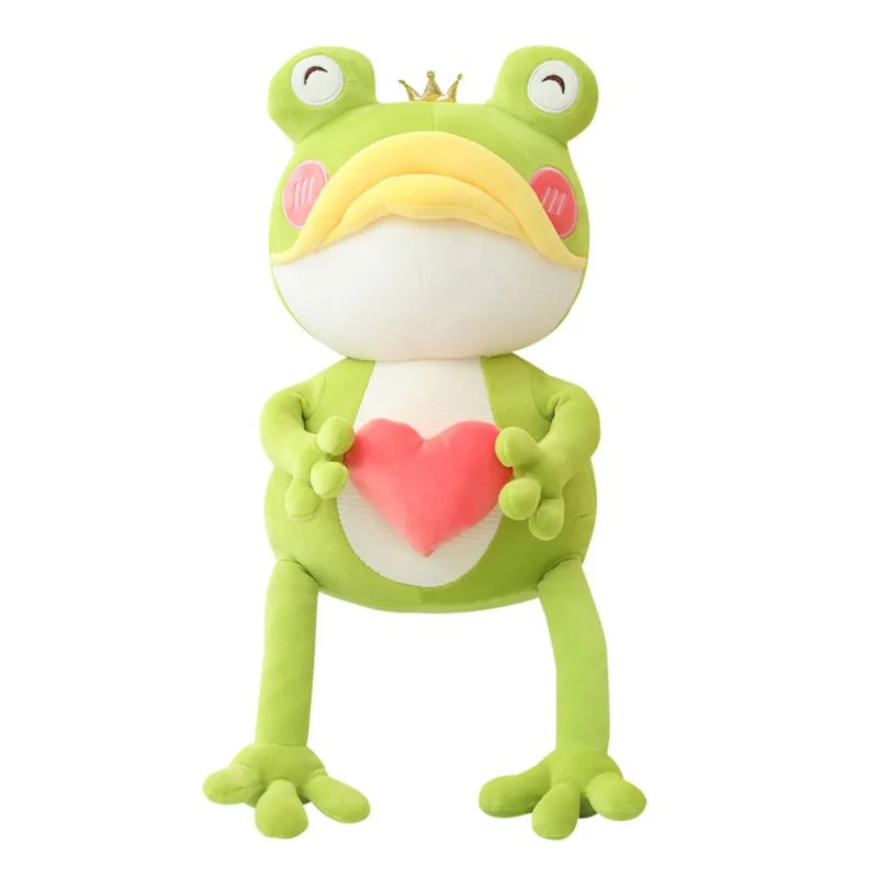 Cute Plush Toy With Big Mouth Love Frog Doll