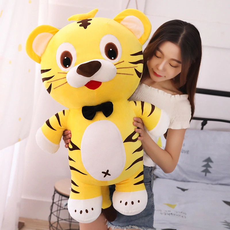 Cute cartoon tiger doll