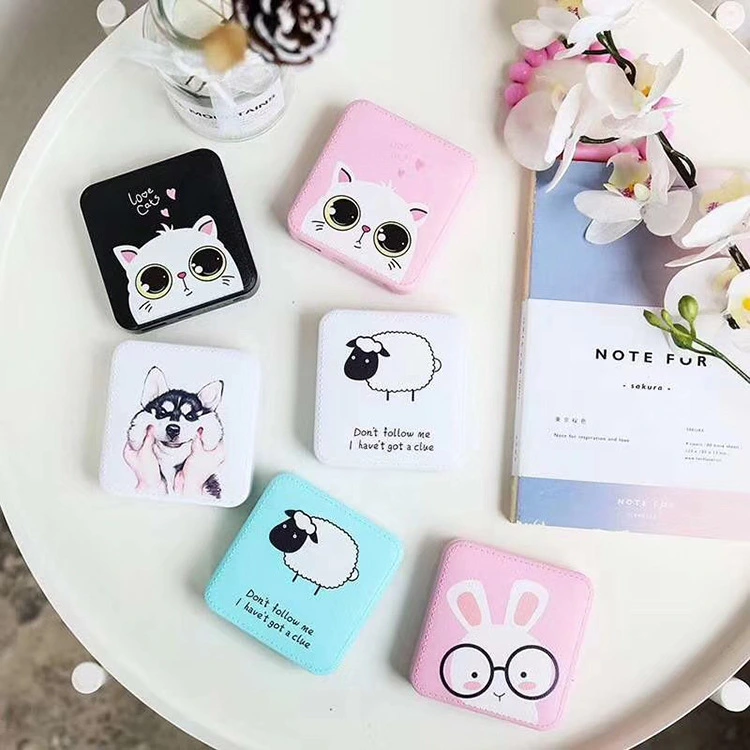 Ultra-thin cartoon girl portable power bank