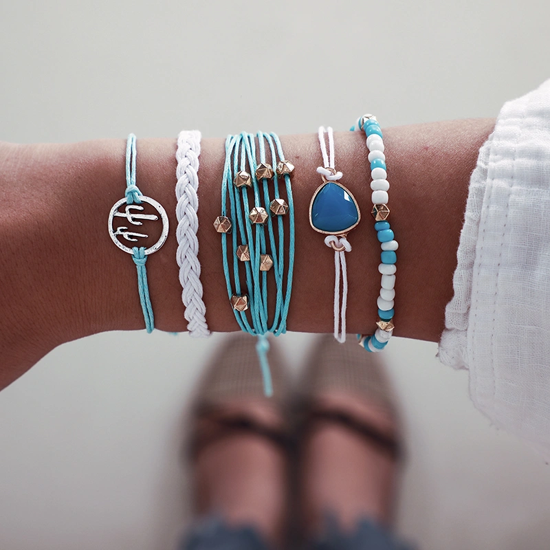 Woven 5-piece Bracelet Set