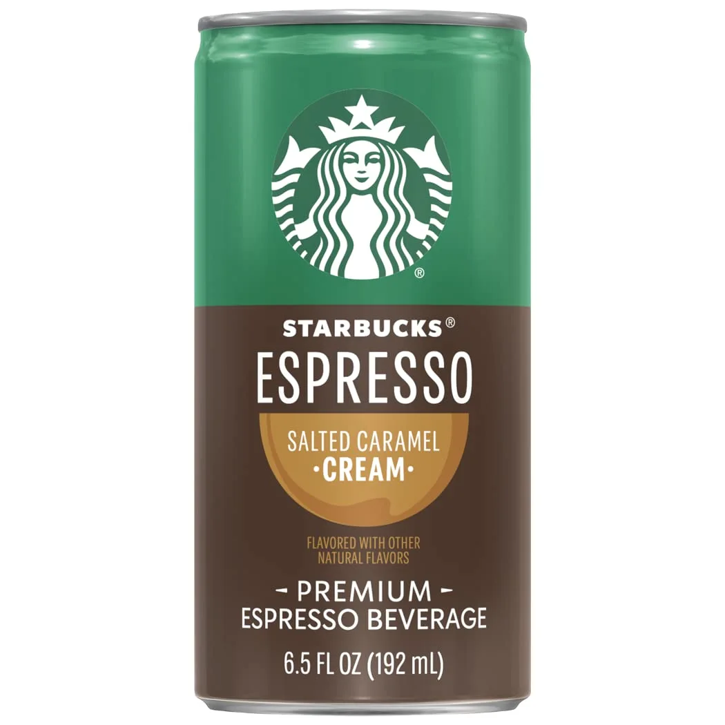 Starbucks Doubleshot, Salted Caramel, 6.5 Ounce, 12 Count (Packaging May Vary)