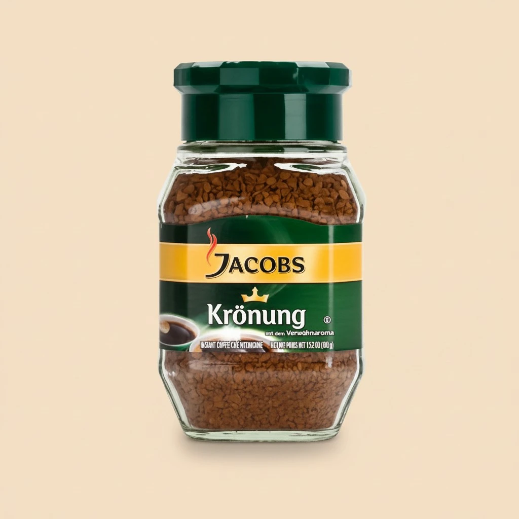 Jacobs Kronung Instant Coffee 200 Gram / 7.05 Ounce (Pack of 2)