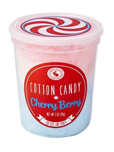 Red, White & Blue Cherry Berry Cotton Candy