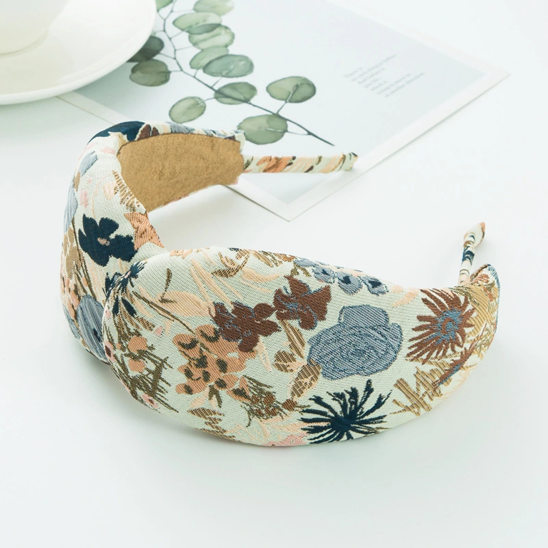 Wide Edge Personalized Pastoral Style Headband