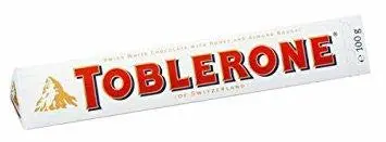 Toblerone White Chocolate, 100g (3.52 oz.)