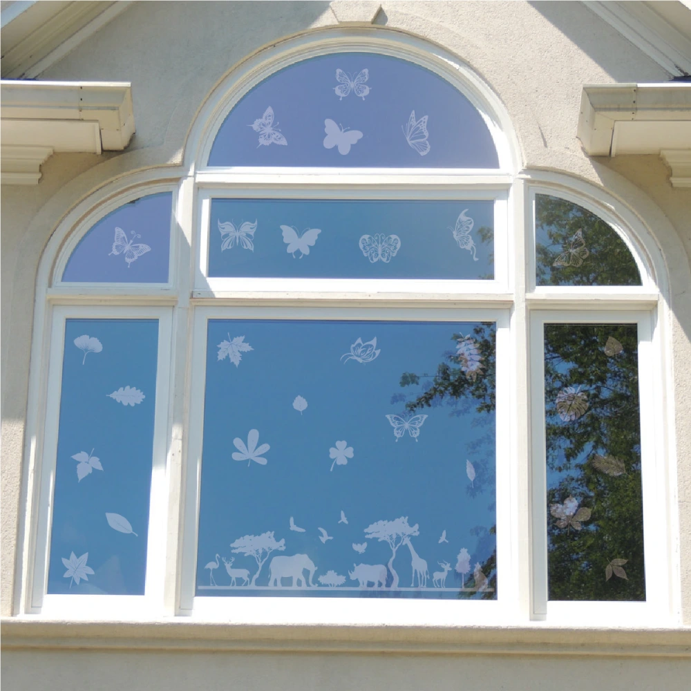 Transparent Window Sticker To Protect Wild Birds From Impact On Butterflies Animals And Plants