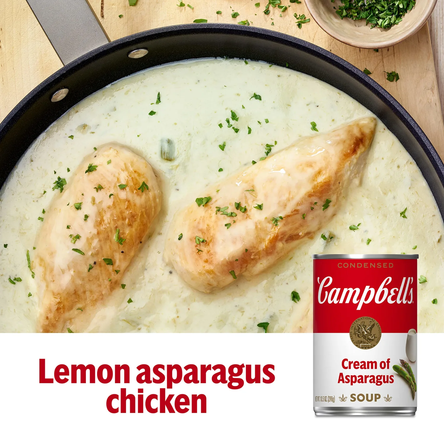 Campbell's Condensed Cream of Asparagus Soup, 10.5 Ounce Can (Pack of 12) (Packaging May Vary)