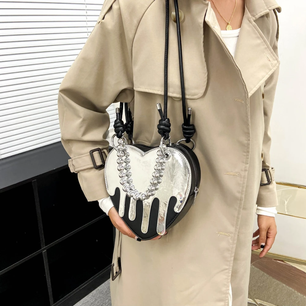 Heart-shaped Chain Bag Fashion Trend Shoulder